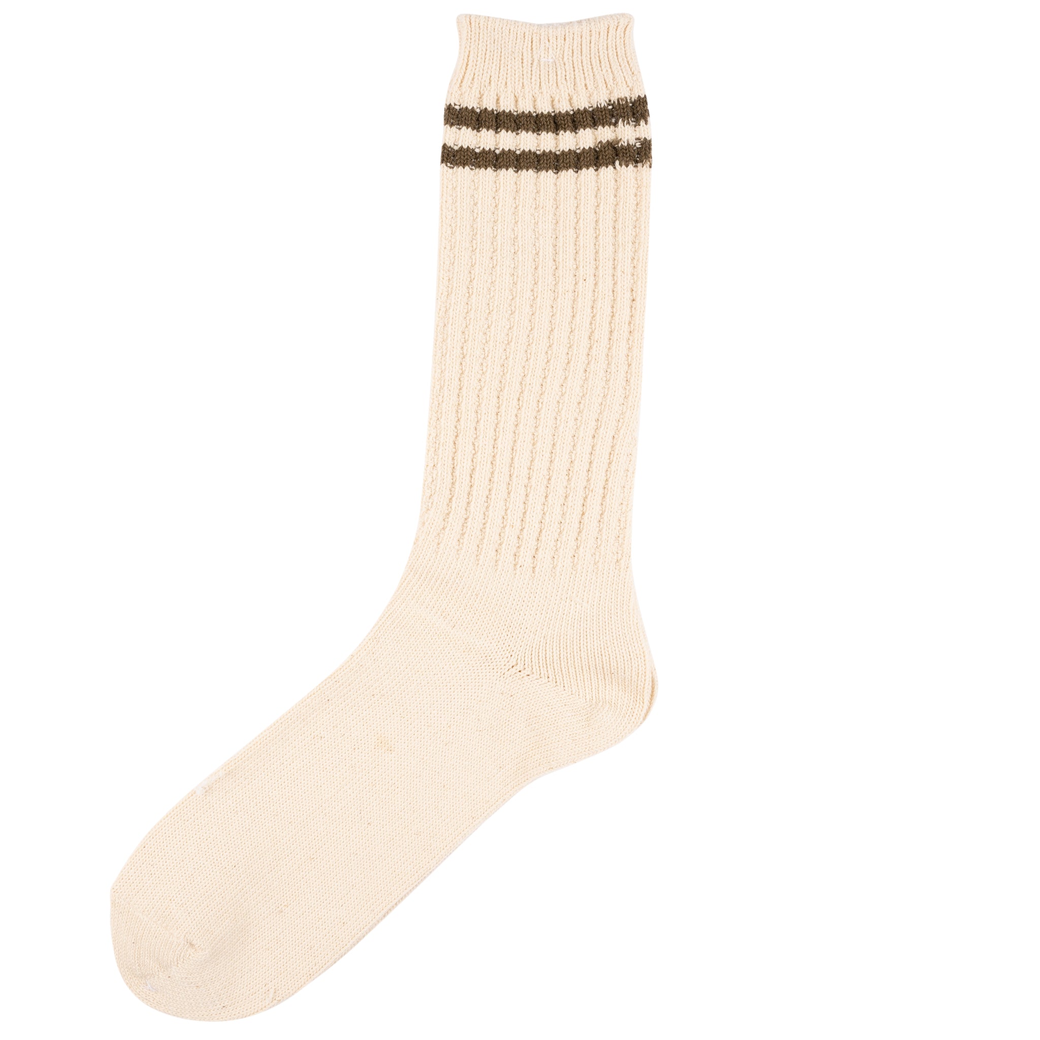 OC 2Line Pique Rib Crew - Olive by AnonymousIsm