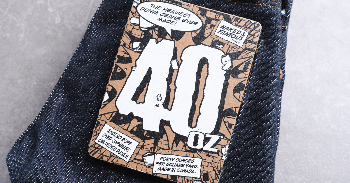 Super Heavyweight 40oz - The World's Heaviest Denim Jean