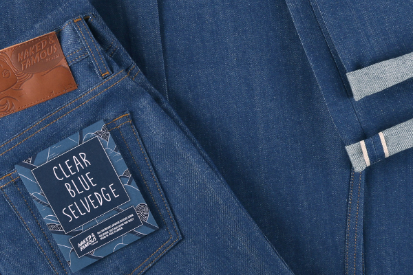 Throwback to old school 60’s and 70’s era blue jeans.