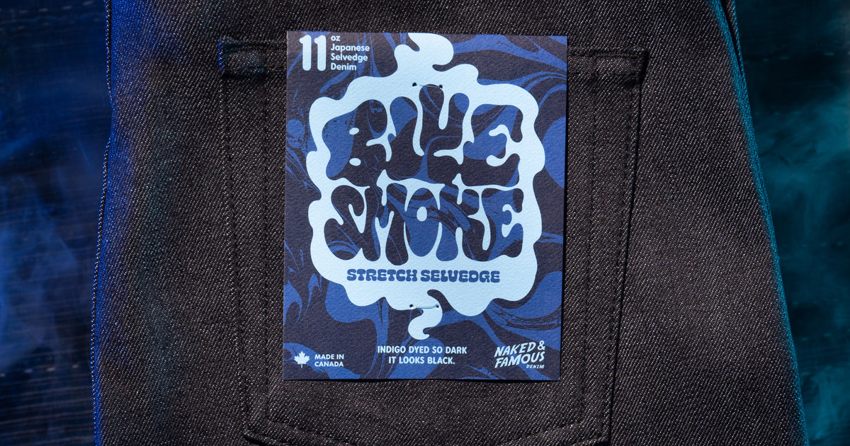 Blue Smoke Stretch Selvedge