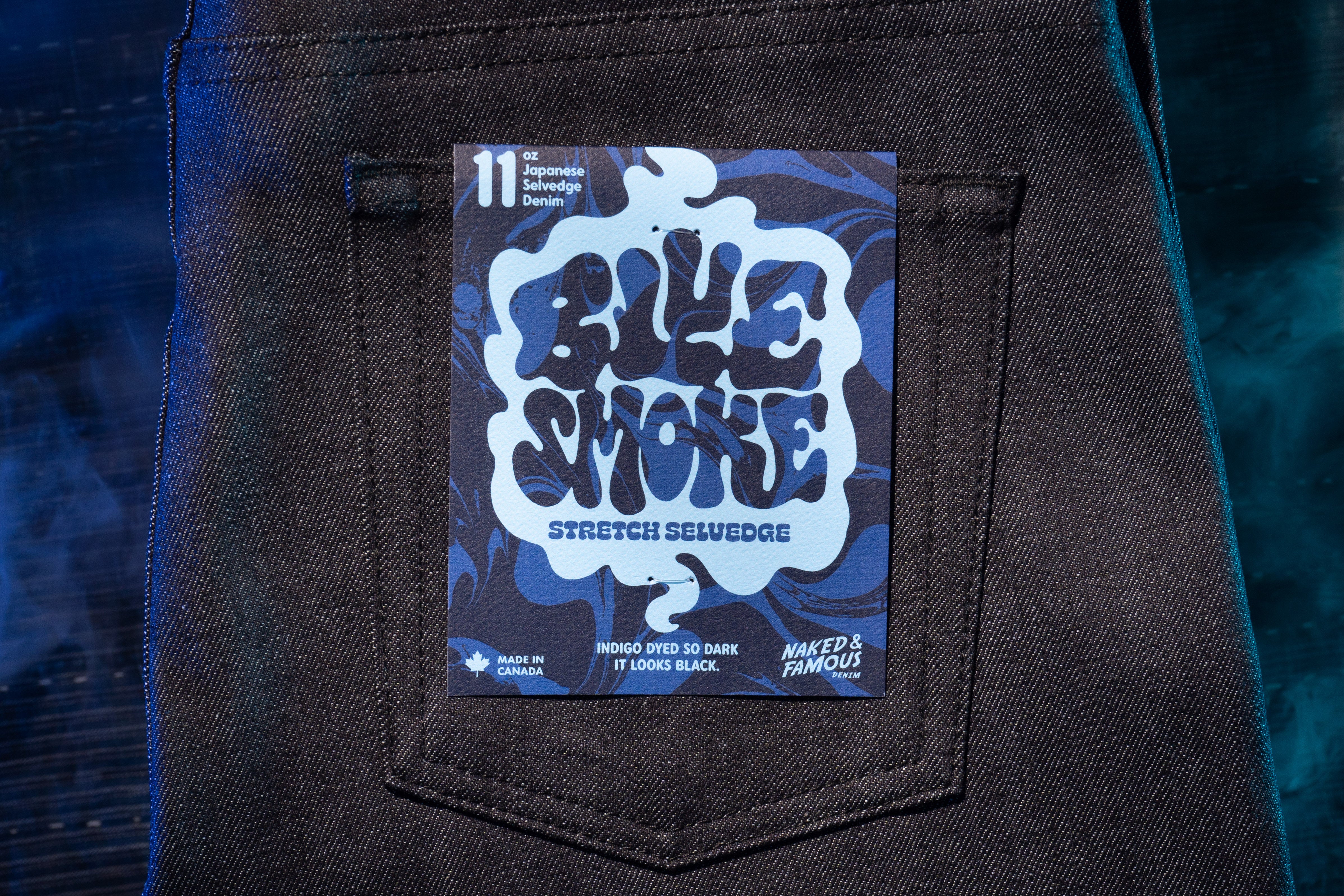 Blue Smoke Stretch Selvedge