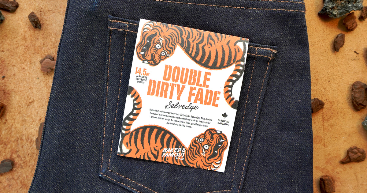 Introducing The Double Dirty Fade Selvedge: A "Remix" Of A Classic Fabric