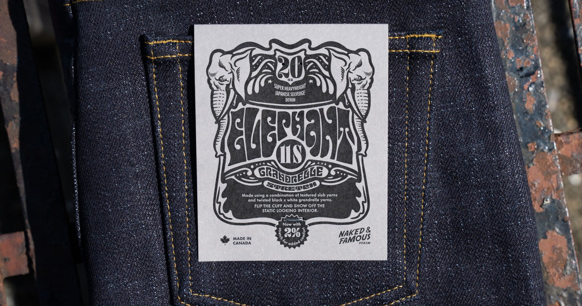 Comfort With The Durability Of Heavyweight Denim With The Elephant 11 S - Grandrelle Stretch Edition