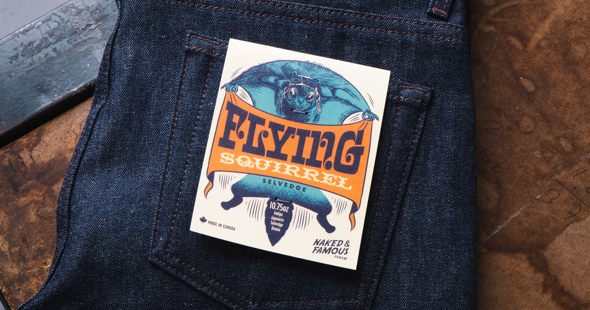 Flying Squirrel Selvedge: Lightweight, Full of Character