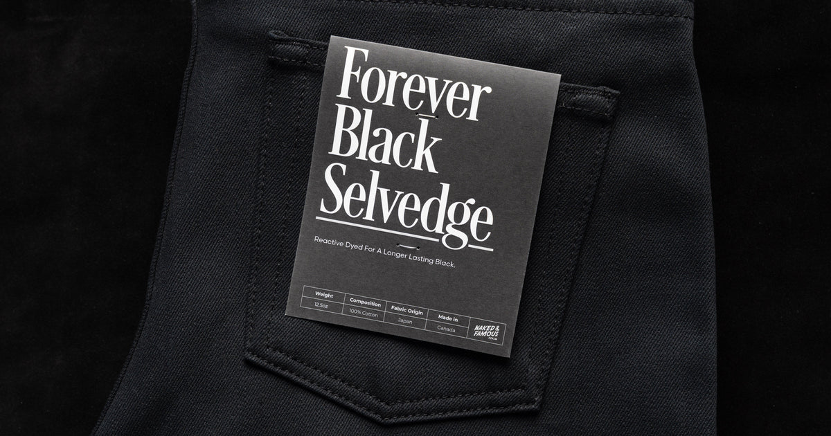 Forever Black Selvedge: The Pursuit of Permanent Black