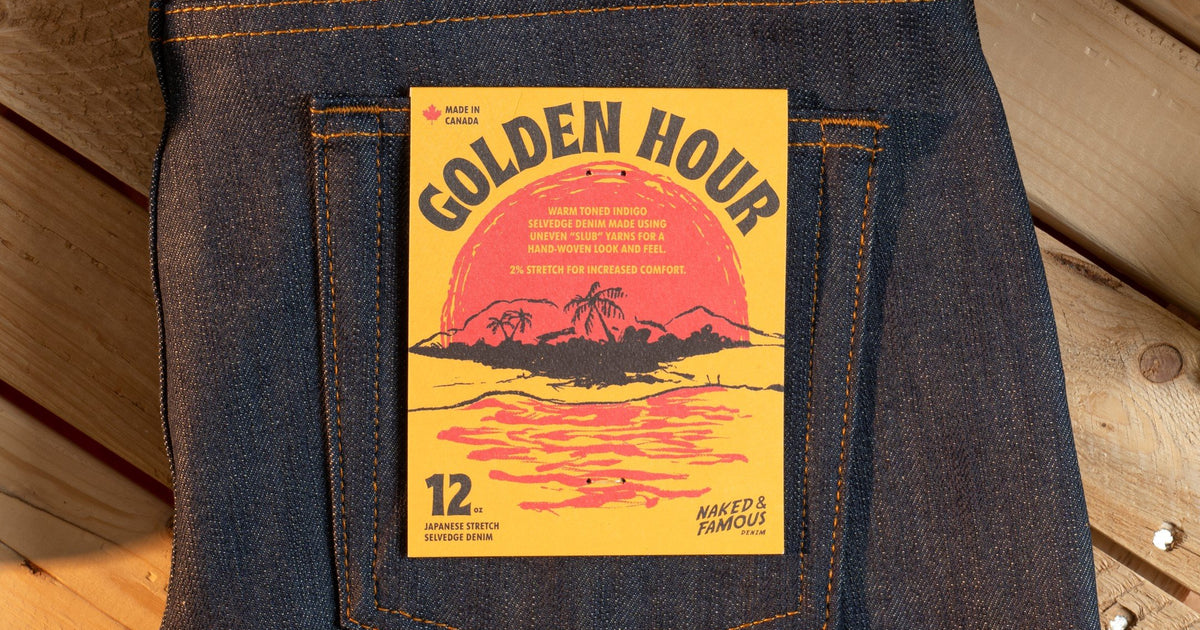 Golden Hour Slub Stretch Selvedge