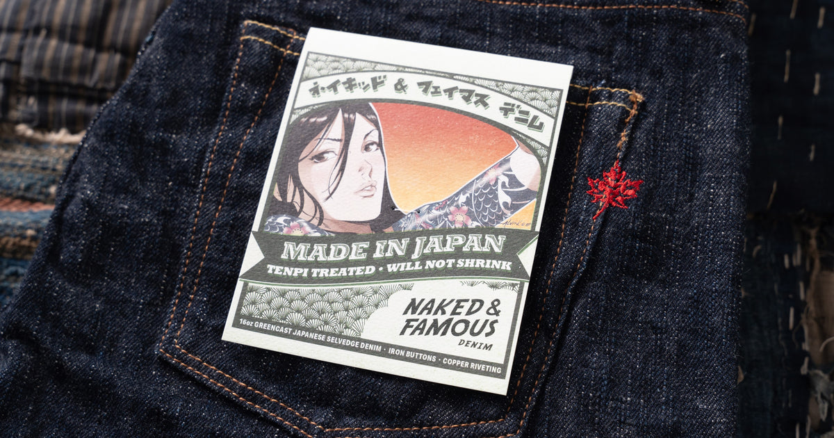 The Art Of Greencast Denim: Introducing The MIJ12 Aomidori Selvedge