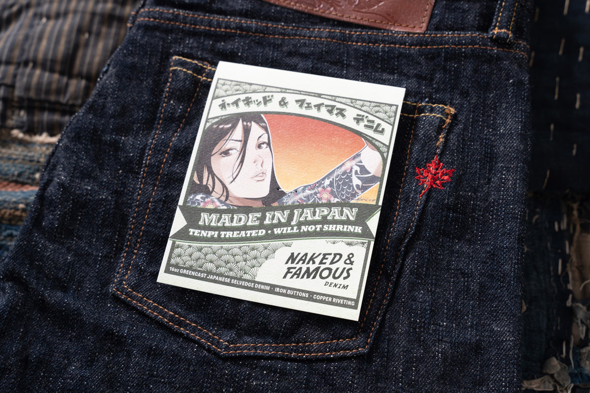 The Art Of Greencast Denim: Introducing The MIJ12 Aomidori Selvedge