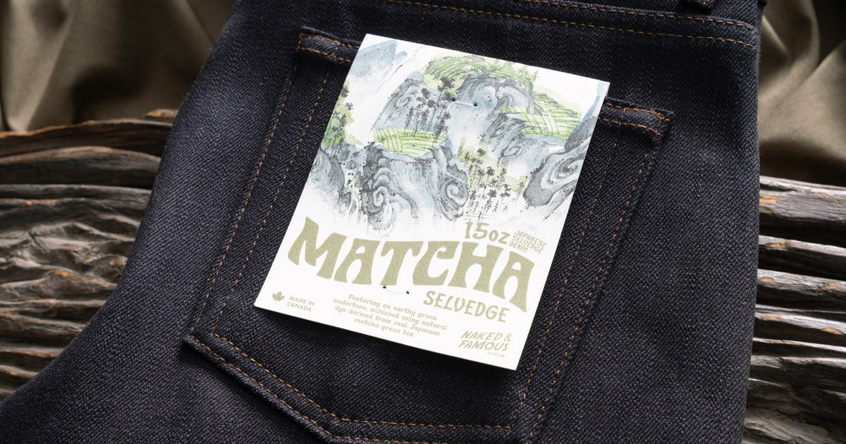 From Tea To Textile: The Creation Of Matcha Selvedge Denim