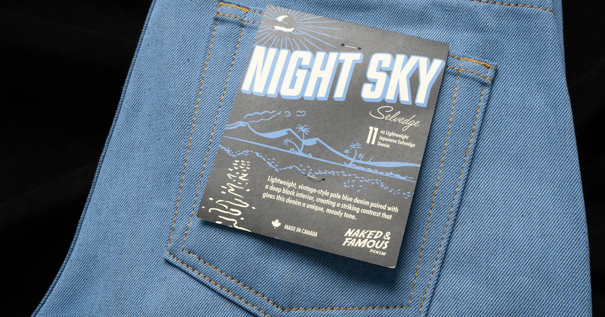 Night Sky Selvedge: Warp and Weft Dynamics