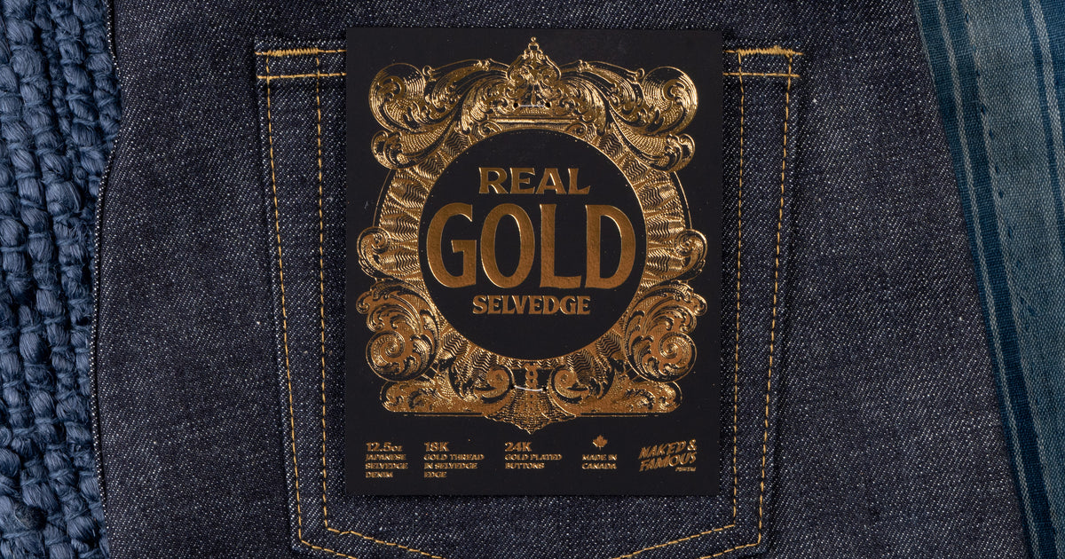 Real Gold Selvedge