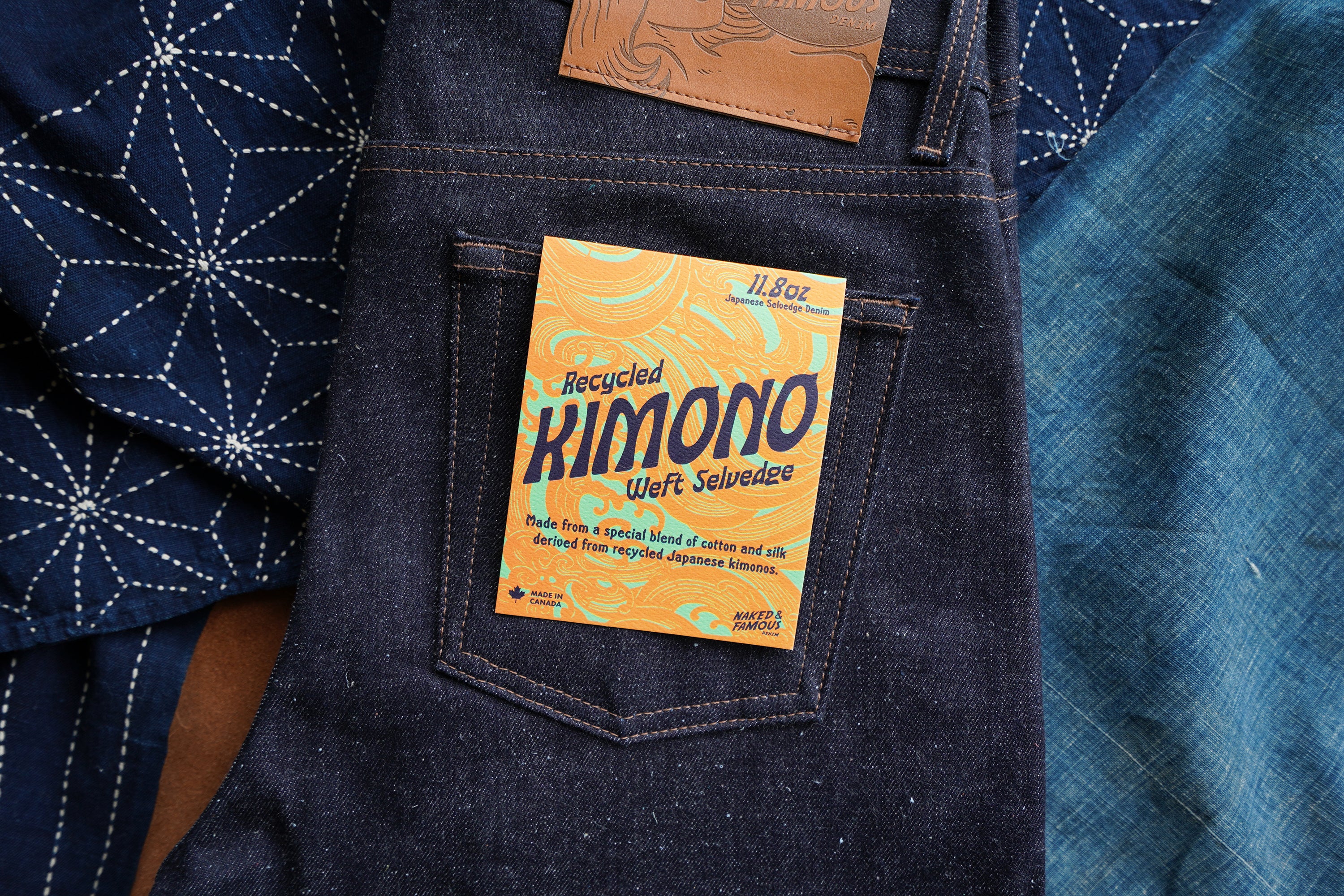 Recycled Kimono Weft Selvedge - Blog