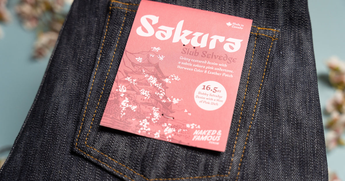 Sakura Slub Selvedge: A Subtle Nod to Tradition