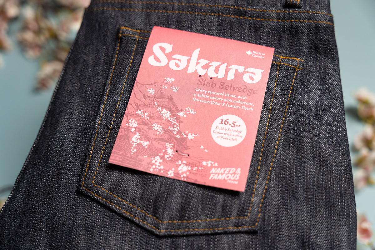 Sakura Slub Selvedge: A Subtle Nod to Tradition