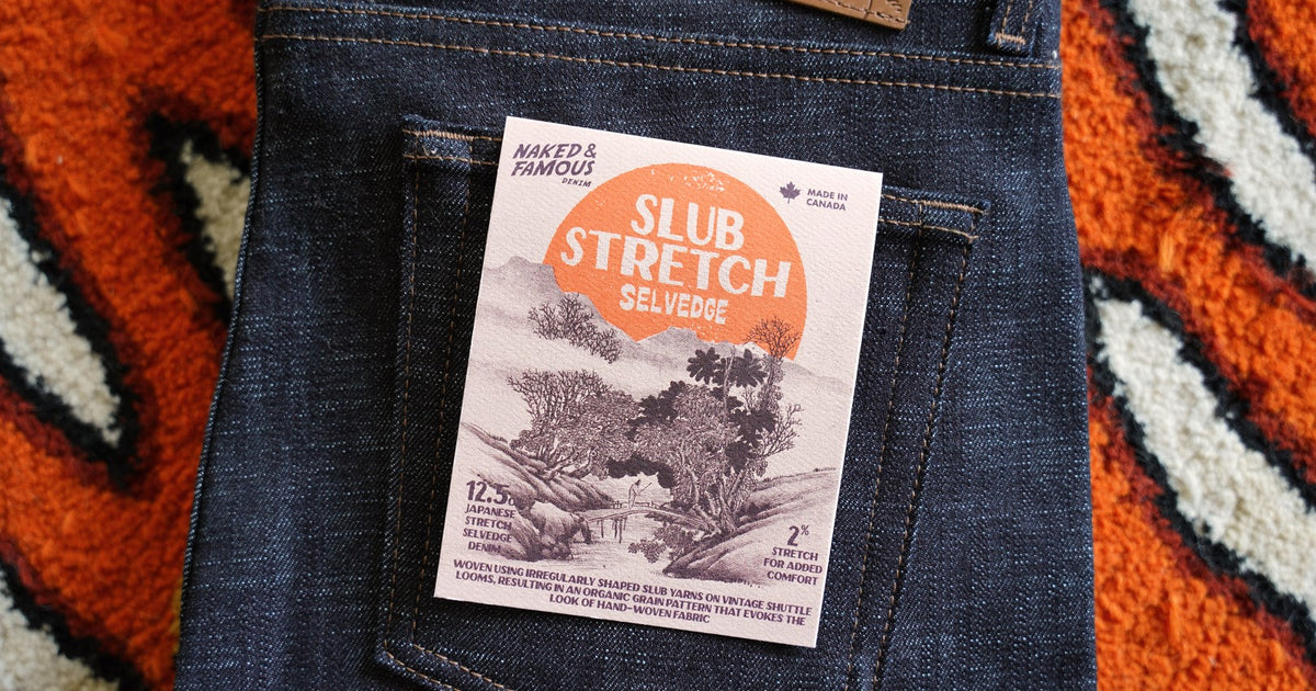 Embrace Natural Imperfection With The Slub Stretch Selvedge