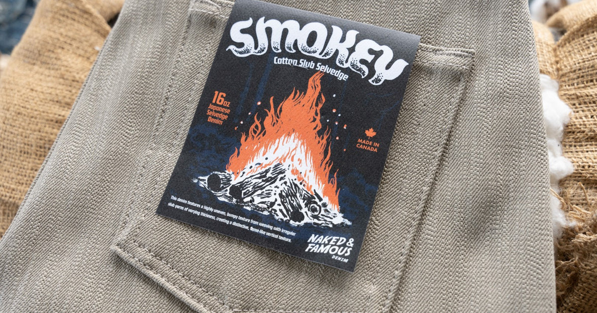 Expand Your Autumn Wardrobe With Smokey Cotton Slub Selvedge