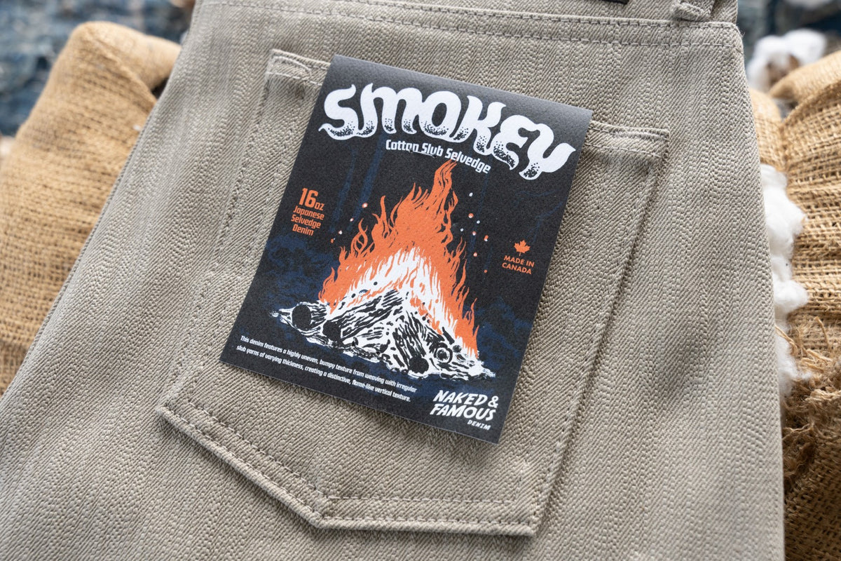 Expand Your Autumn Wardrobe With Smokey Cotton Slub Selvedge