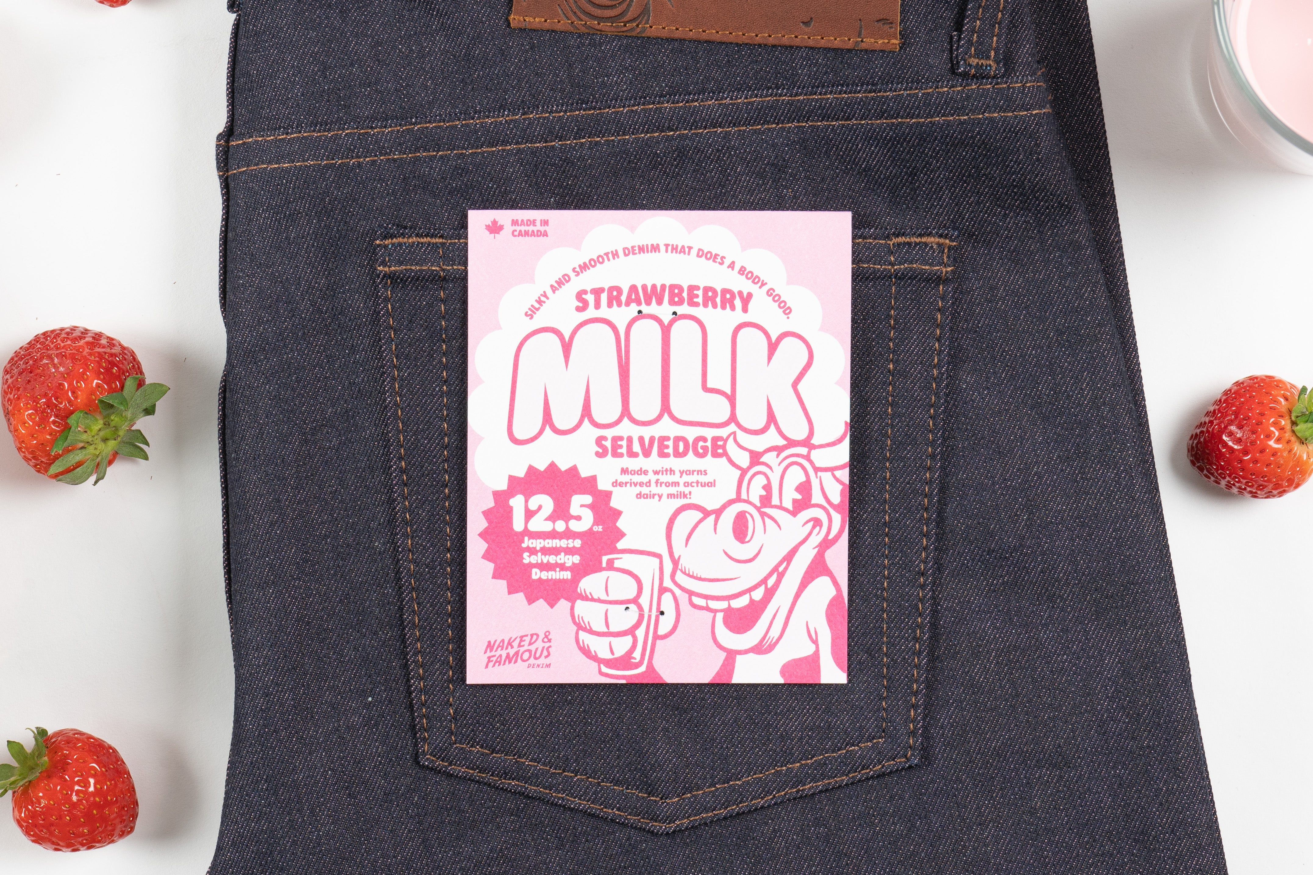 Strawberry Milk Selvedge