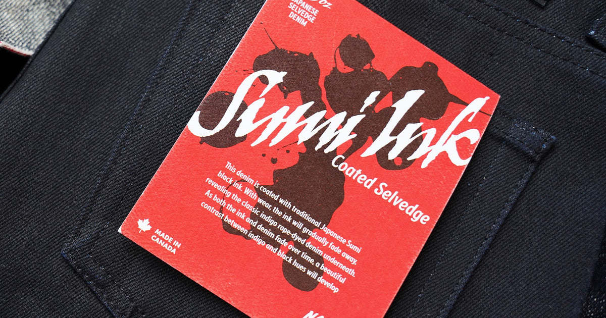 Ink, Indigo, And Innovation: The Craftsmanship Behind Sumi Ink Coated Selvedge