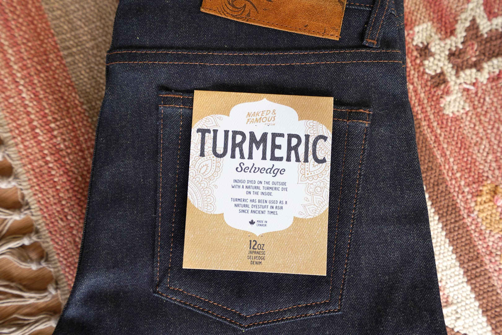 Turmeric Selvedge