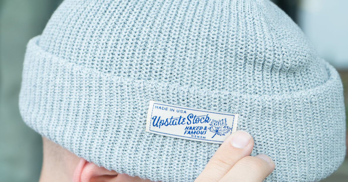 Naked & Famous Denim x Upstate Stock - Upcycled Denim Watchcaps