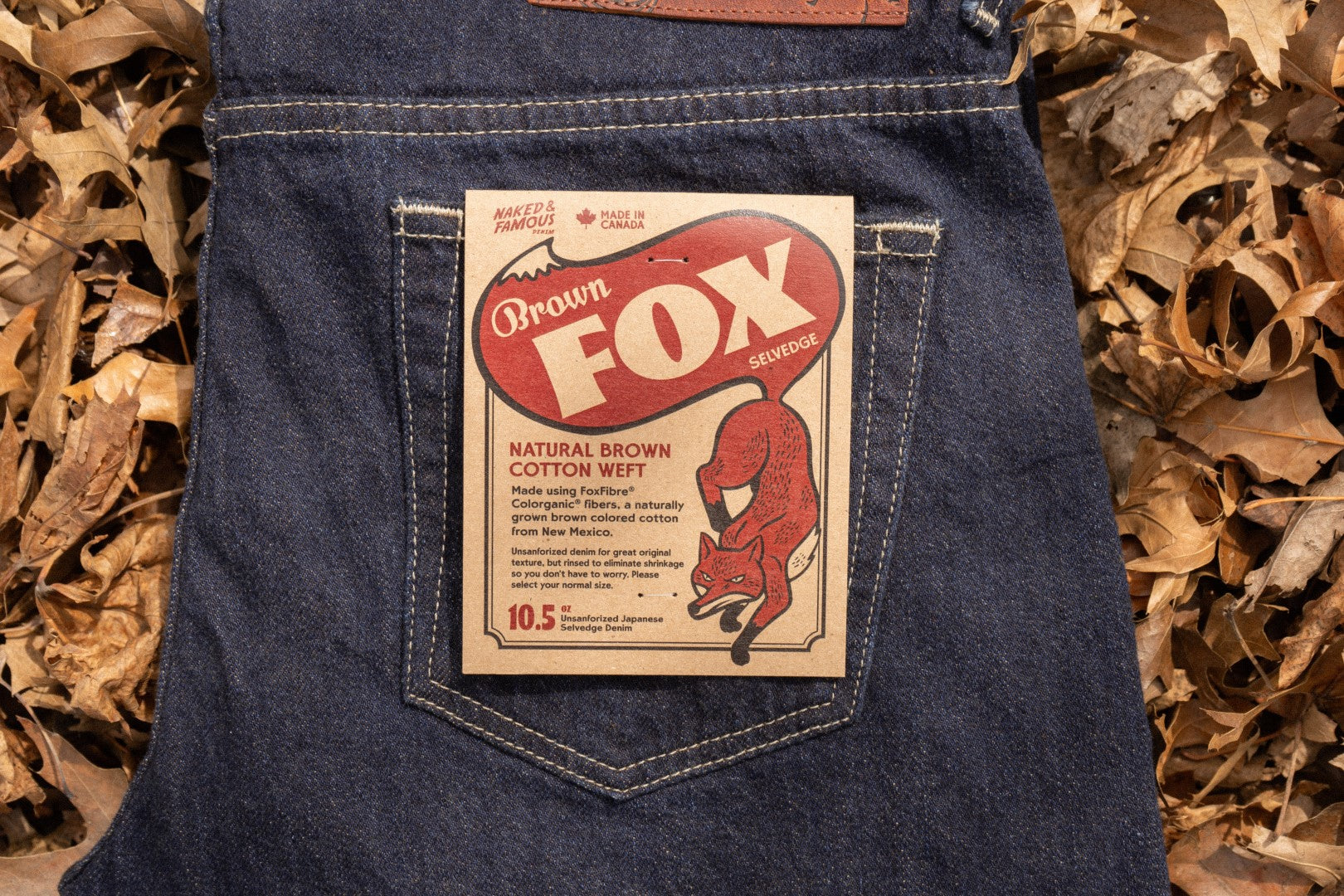 Brown Fox Selvedge