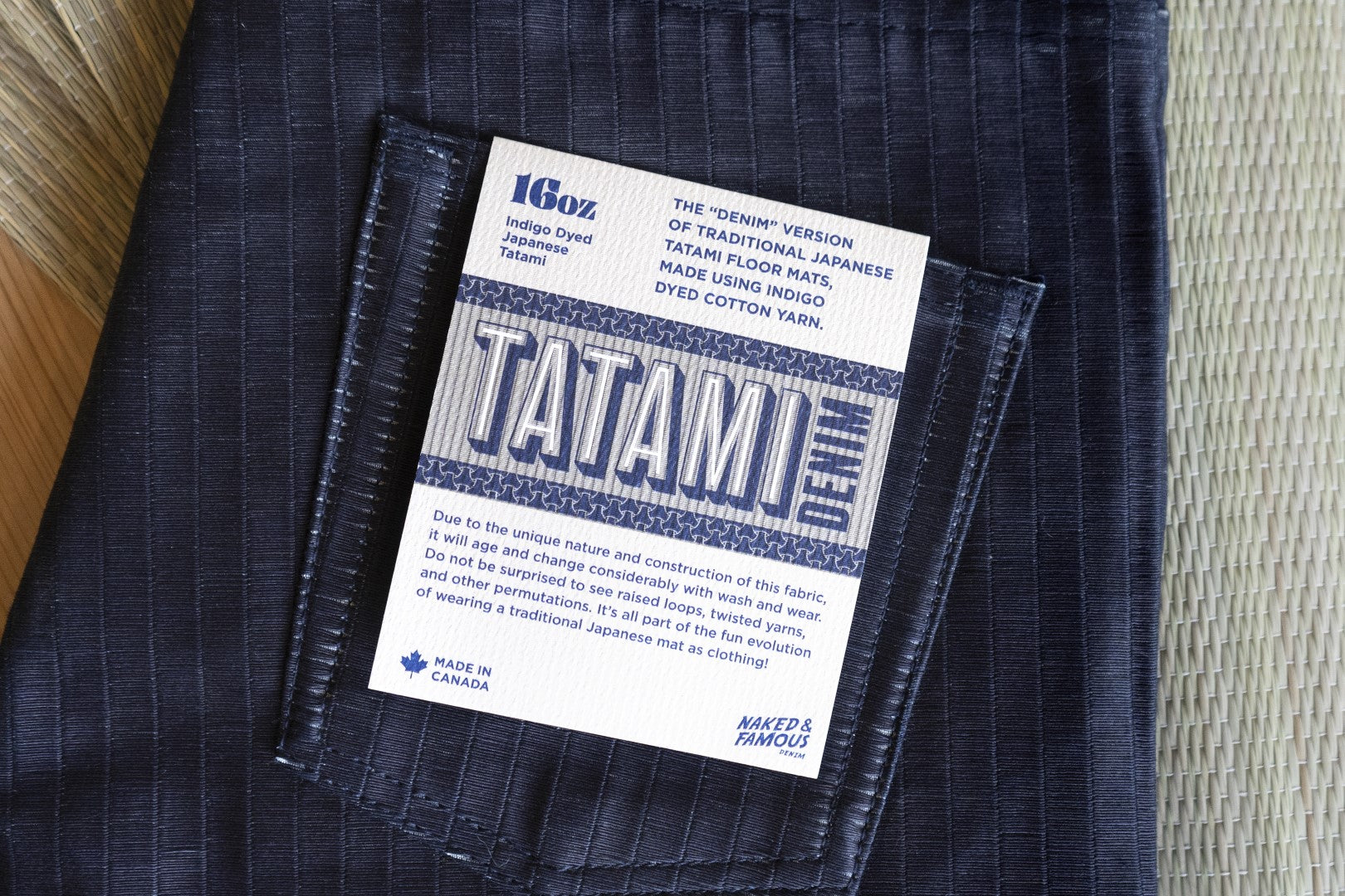 Tatami Denim - Pocket Flasher