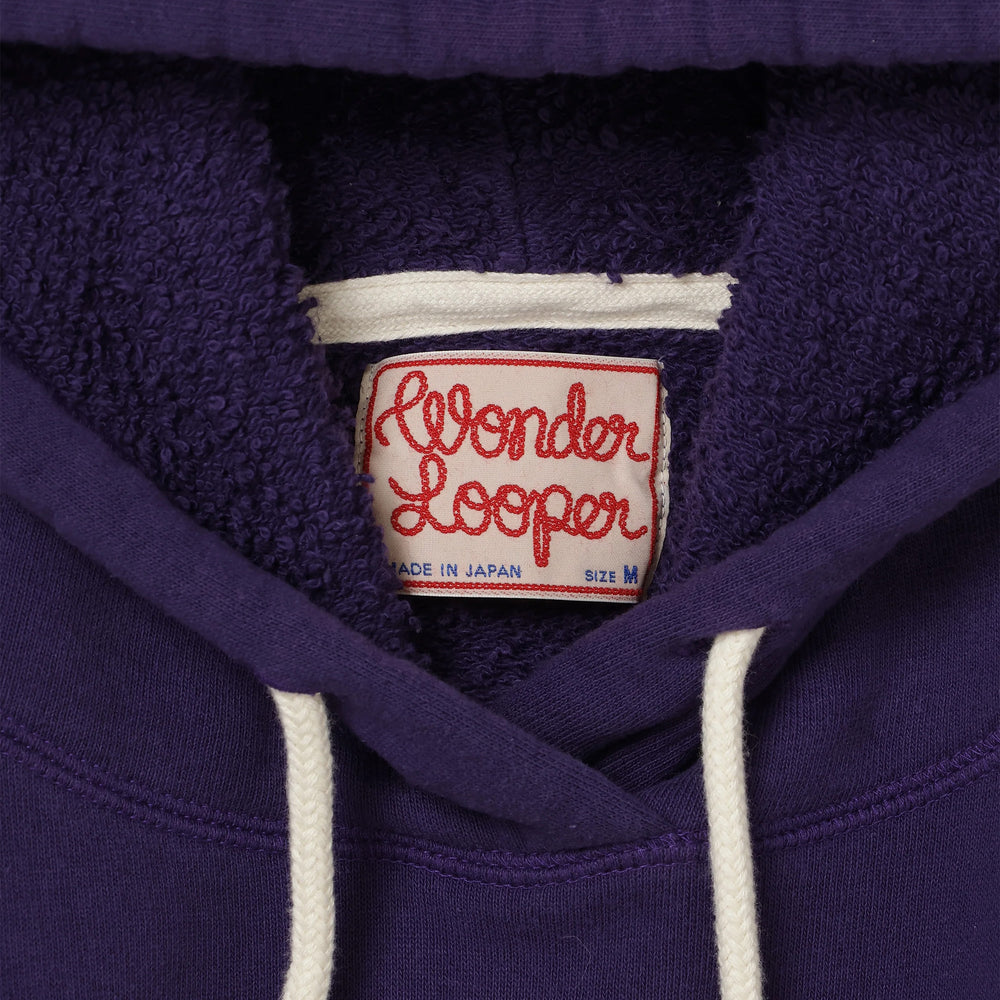 Pullover Hoodie - Super Looper French Terry - Purple by Wonder Looper