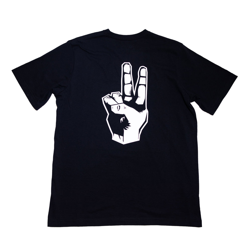Worldwide Tee - Black by Raised by Wolves
