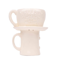 Hellish Coffee Dripper & Mug Set - White