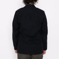 Kimono Shirt - Double Weave Gauze - Black
