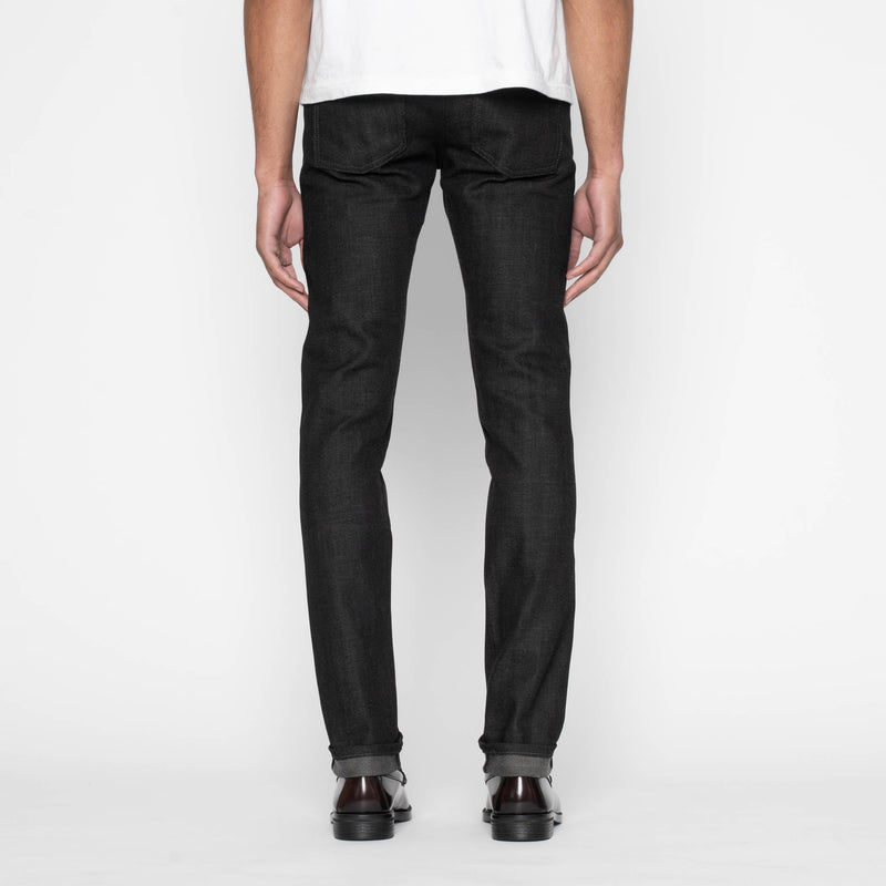 Super Guy - Black x Grey Stretch Selvedge