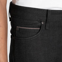 Super Guy - Black x Grey Stretch Selvedge