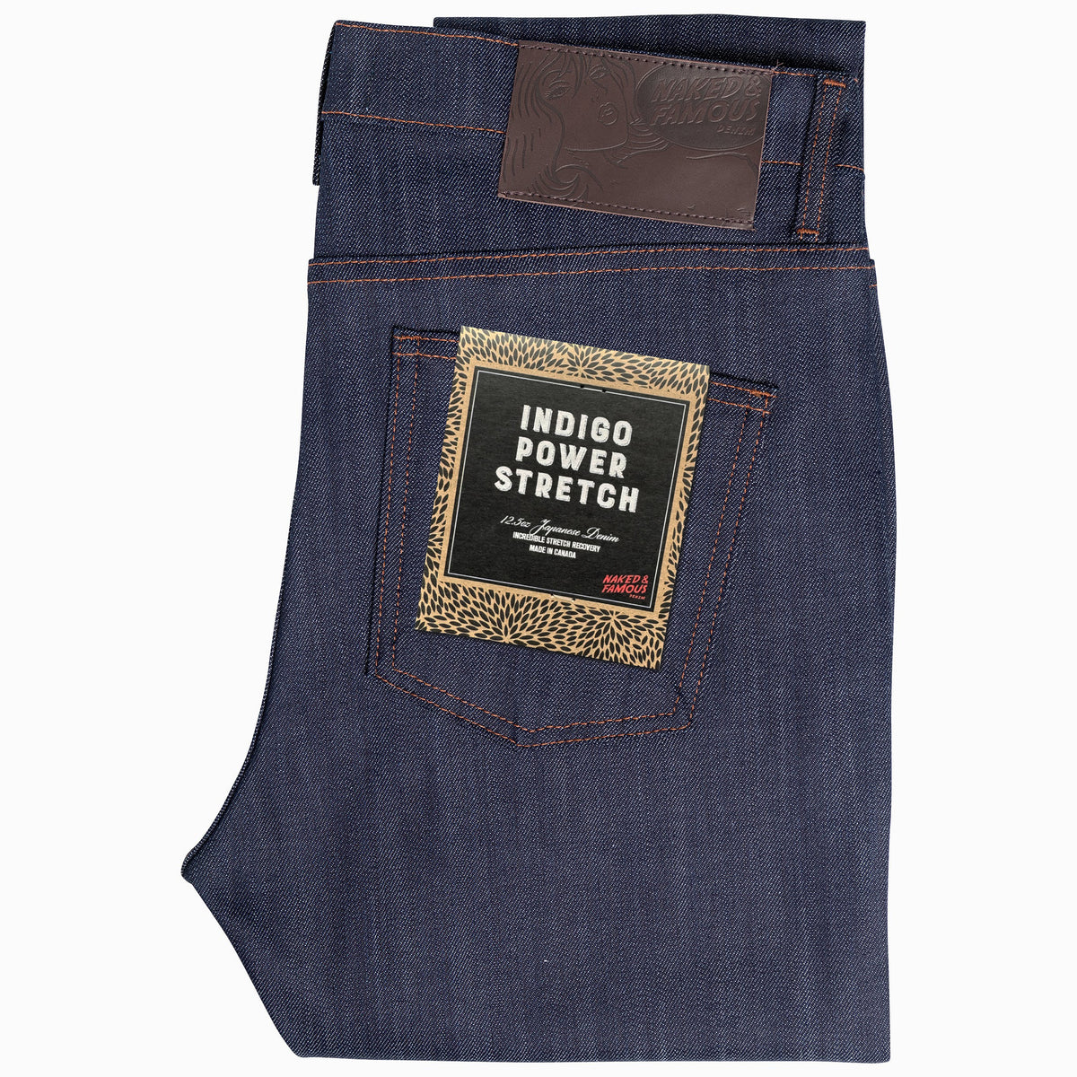 Stacked Guy - Indigo Power Stretch