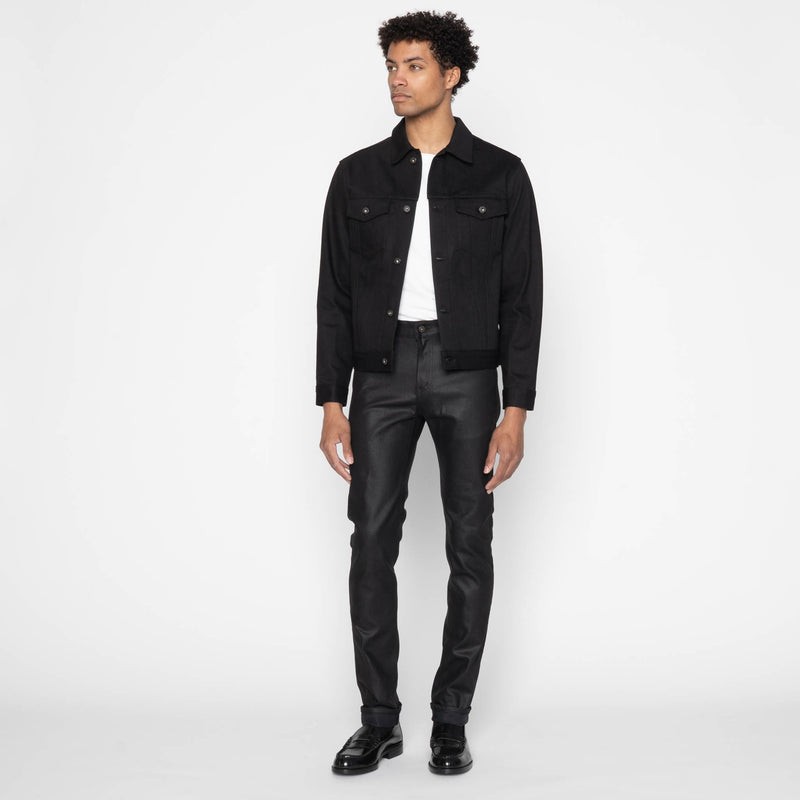 Super Guy - Wax Coated Black Stretch