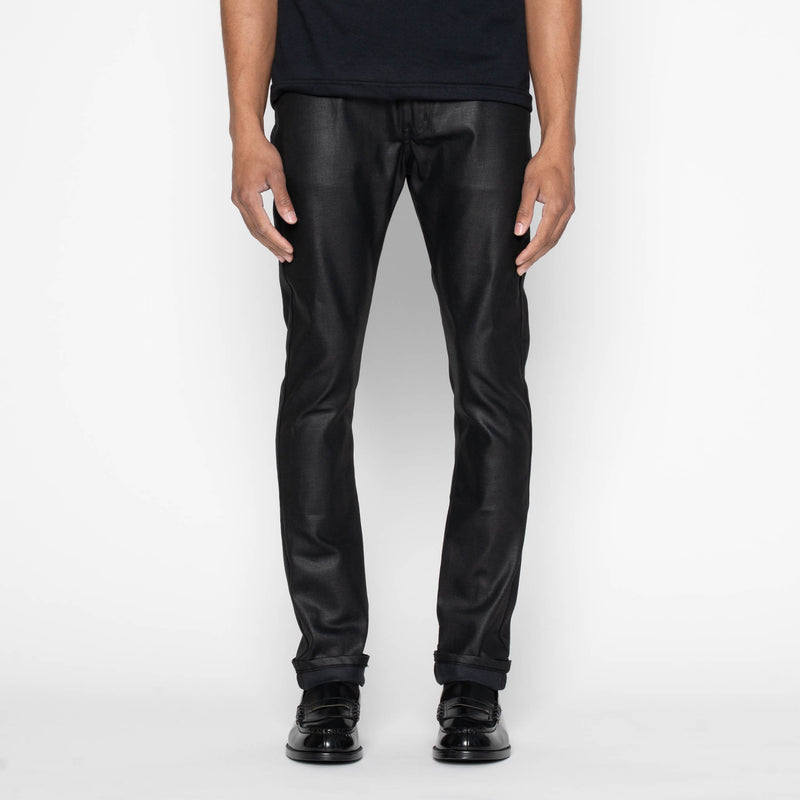 Stacked Guy - Wax Coated Black Stretch