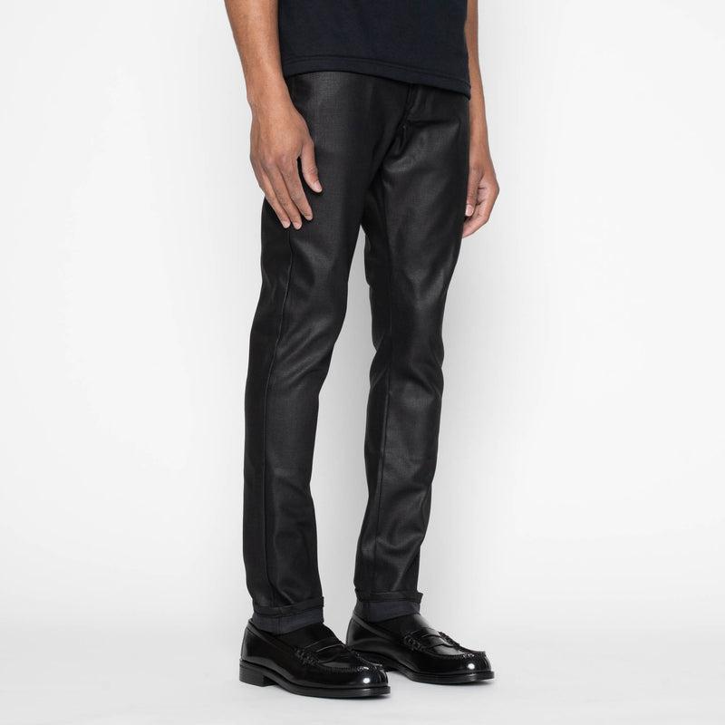 Stacked Guy - Wax Coated Black Stretch