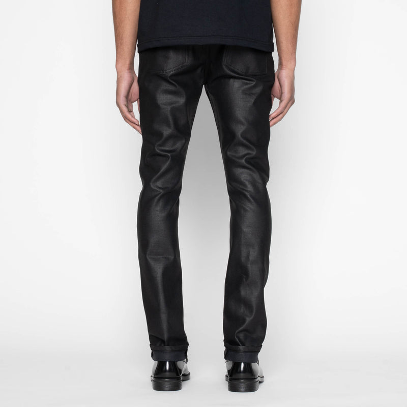 Stacked Guy - Wax Coated Black Stretch