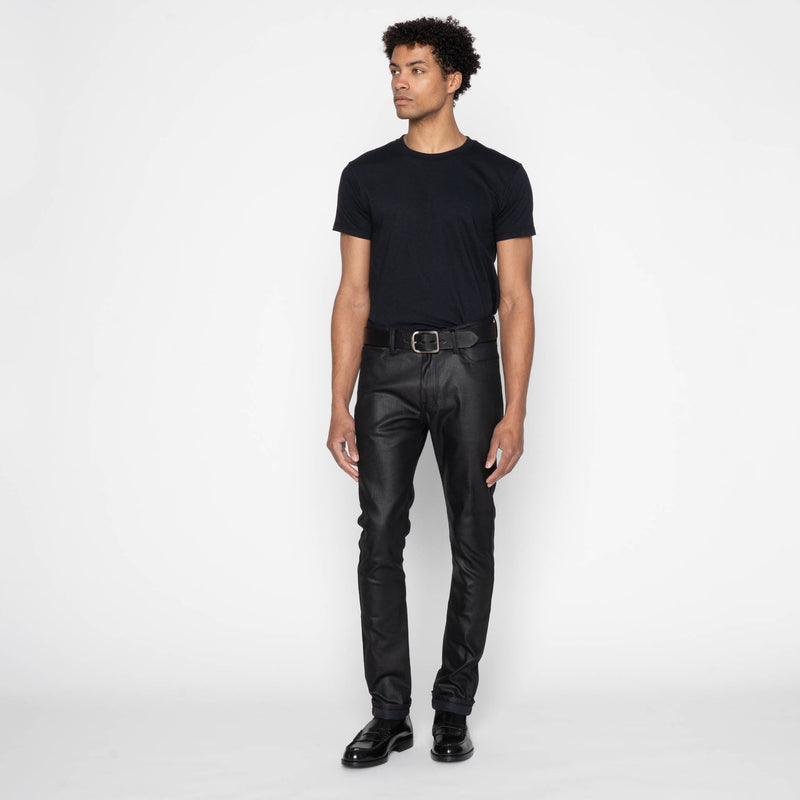 Stacked Guy - Wax Coated Black Stretch