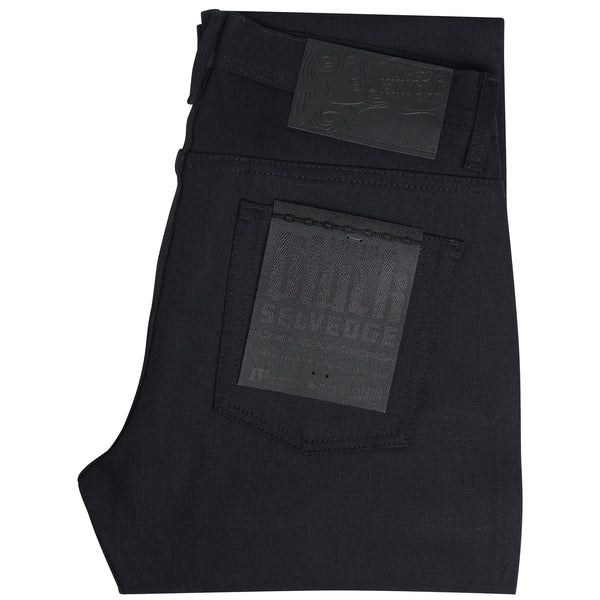 Weird Guy - Solid Black Selvedge by Naked & Famous Denim