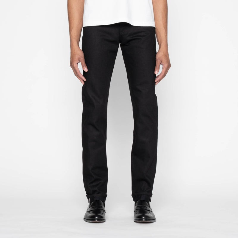 Weird Guy  -  Solid Black Selvedge