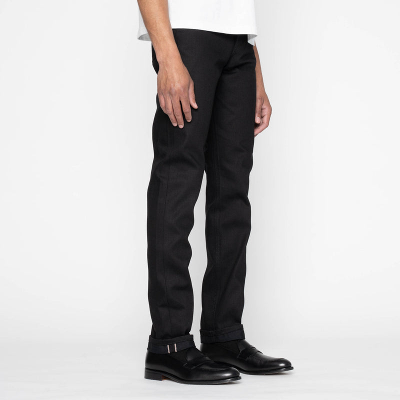 Weird Guy  -  Solid Black Selvedge