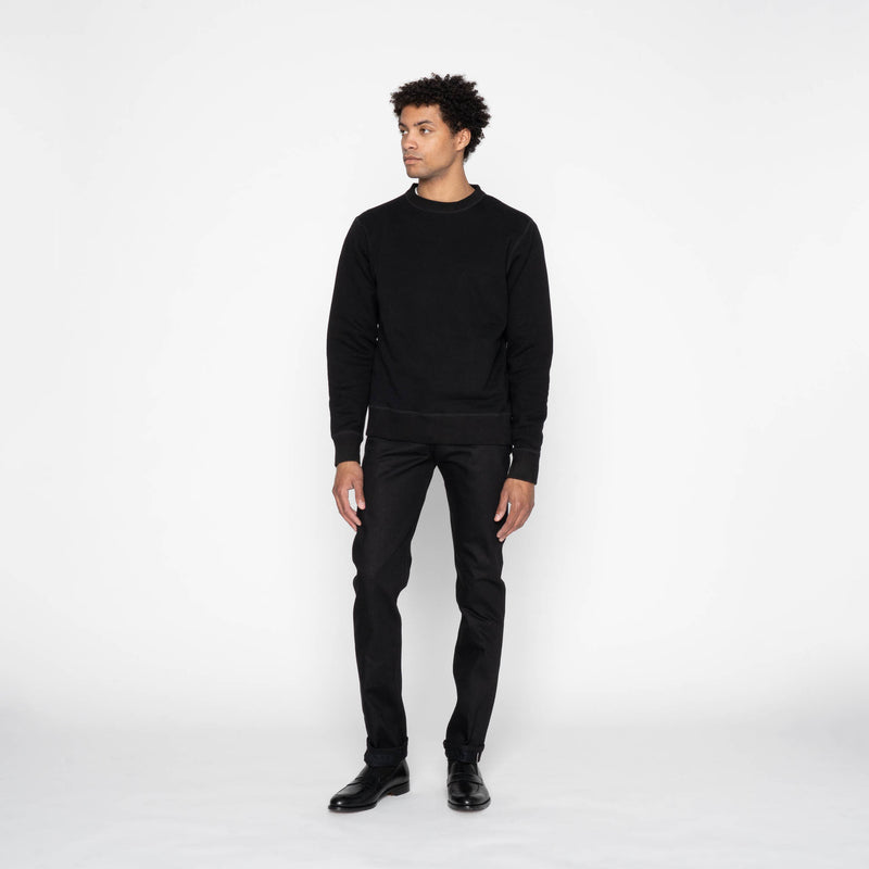 Weird Guy  -  Solid Black Selvedge
