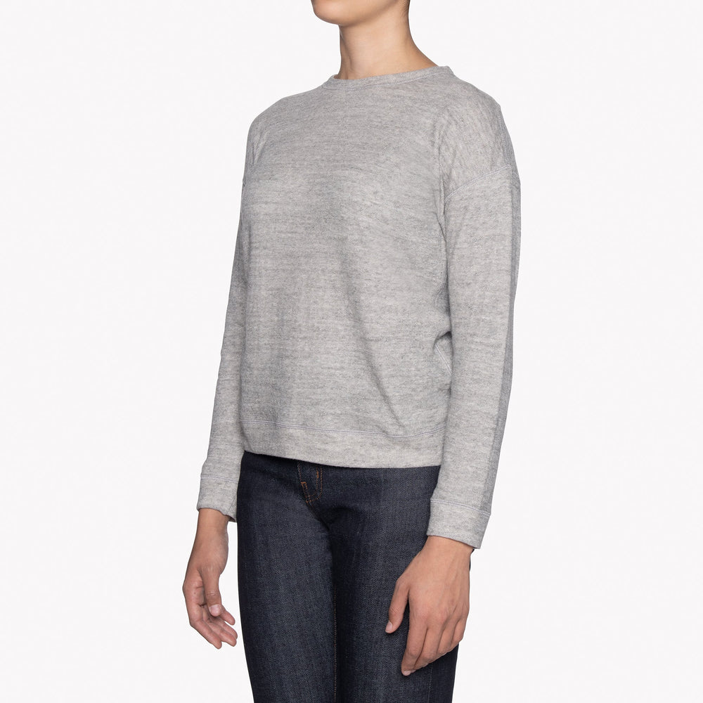 Weekend Crew - Vintage Doubleface - Grey by Naked & Famous Denim