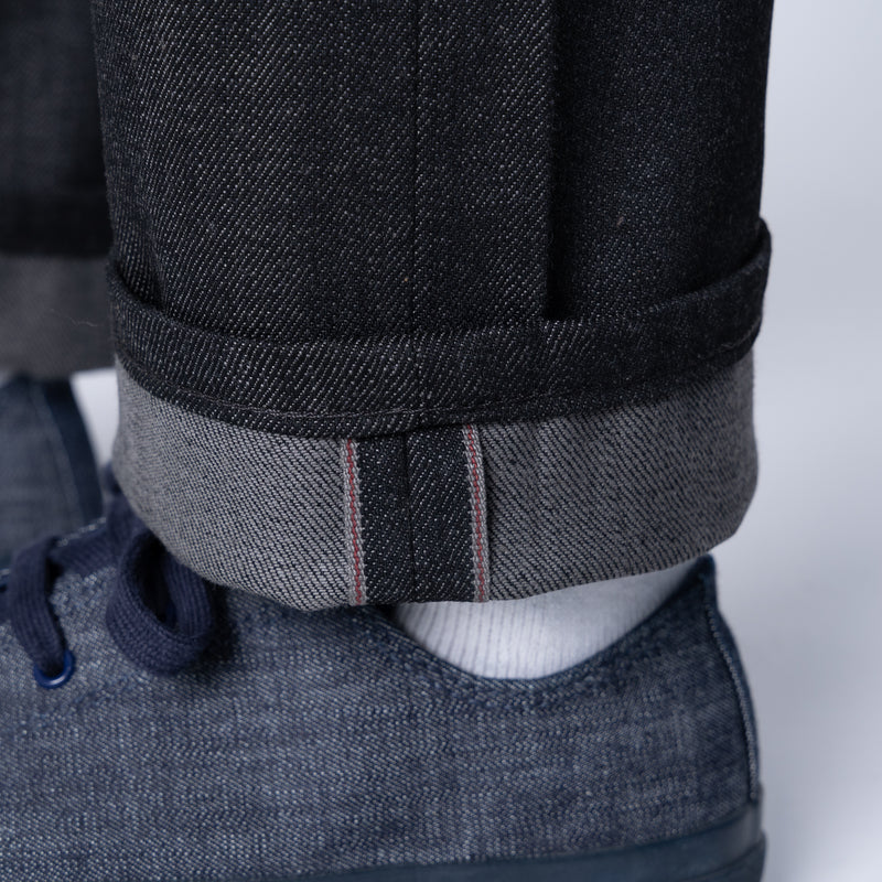 True Guy - Black / Grey Stretch Selvedge