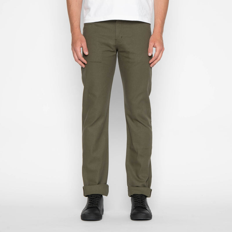 Weird Guy - Army Green Duck Selvedge