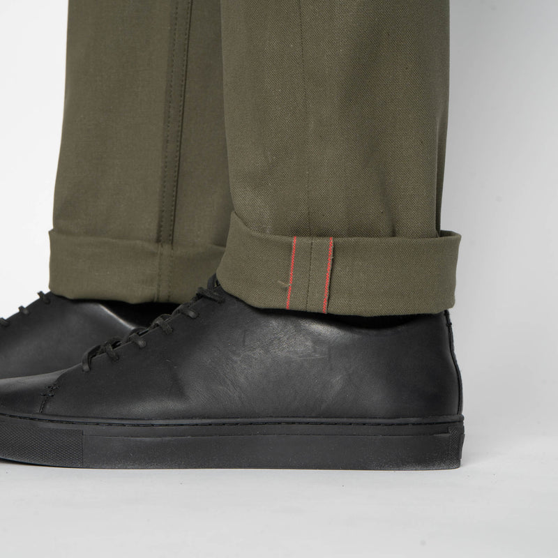 Weird Guy - Army Green Duck Selvedge