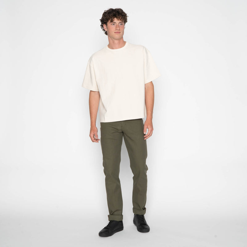 Weird Guy - Army Green Duck Selvedge