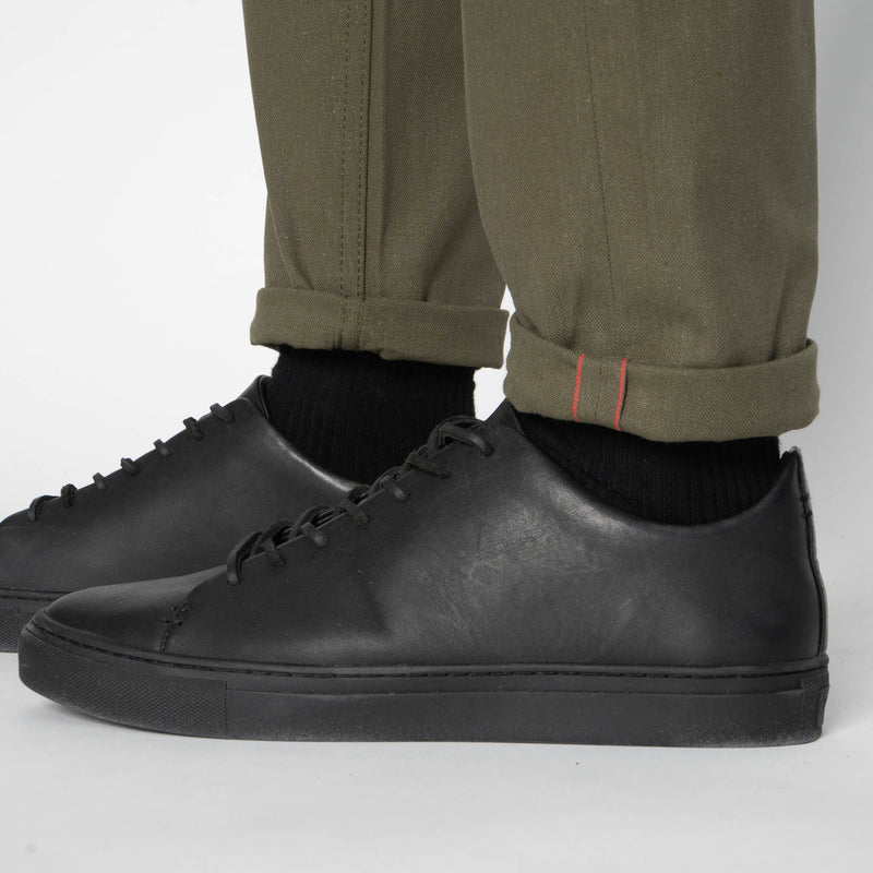 Easy Guy - Army Green Duck Selvedge