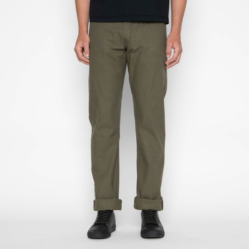 True Guy - Army Green Duck Selvedge
